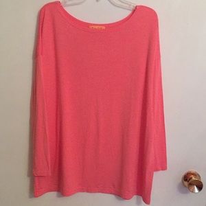 Piko Girl coral top